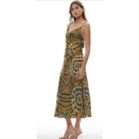 YFB Young Fabulous & Broke Felicity Skirt Set Golden Harvest Tie Dye M - Picture 1 of 8